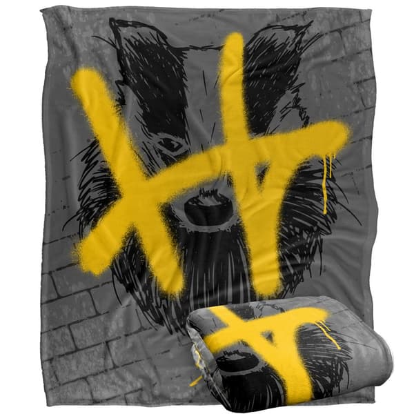 Harry Potter Hufflepuff Graffiti Filt