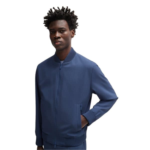 Boss Mens Zip Pocket Regular Bomber Jacket