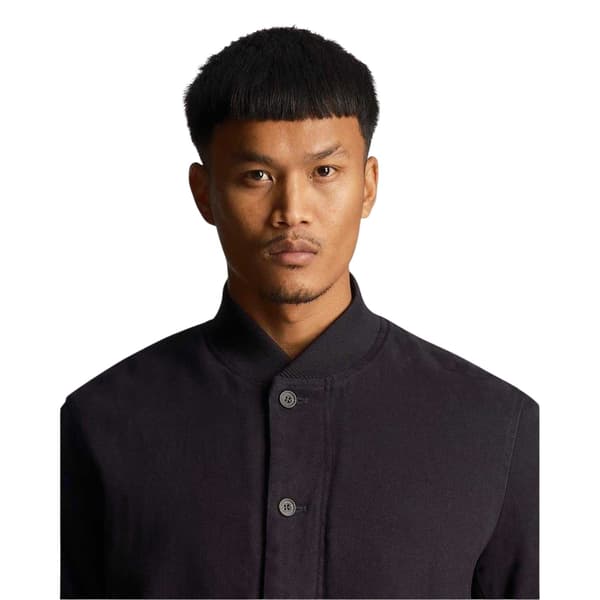 Lyle & Scott Bomberjacka med krage för män