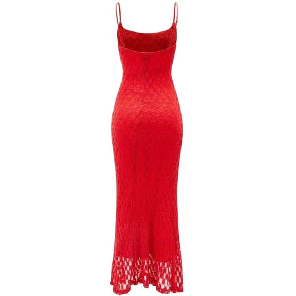 Bardot Naisten Adoni Mesh Midimekko