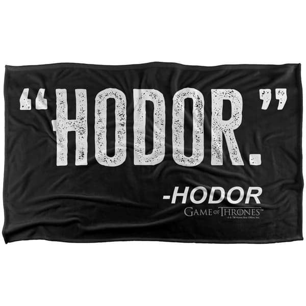 Game of Thrones Hodor Blanket