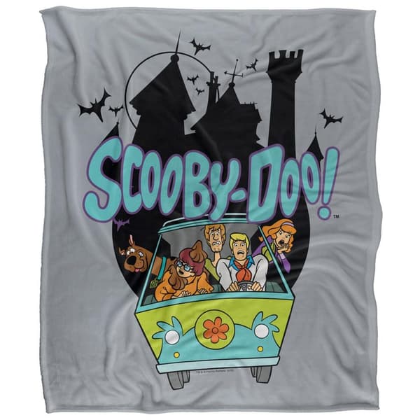 Scooby Doo Drive! The Mystery Machine Soft Touch Blanket