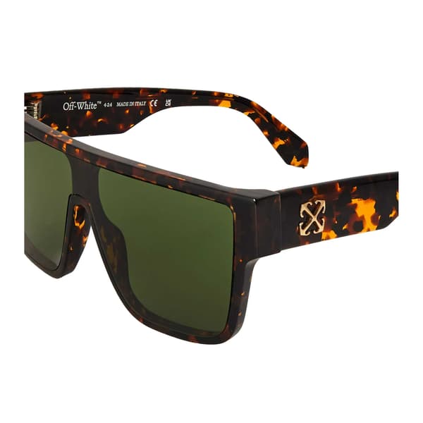 Off-White Womens/Ladies Square Tortoise Shell Sunglasses