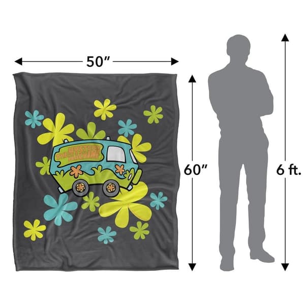 Scooby Doo The Mystery Machine Soft Touch Blanket