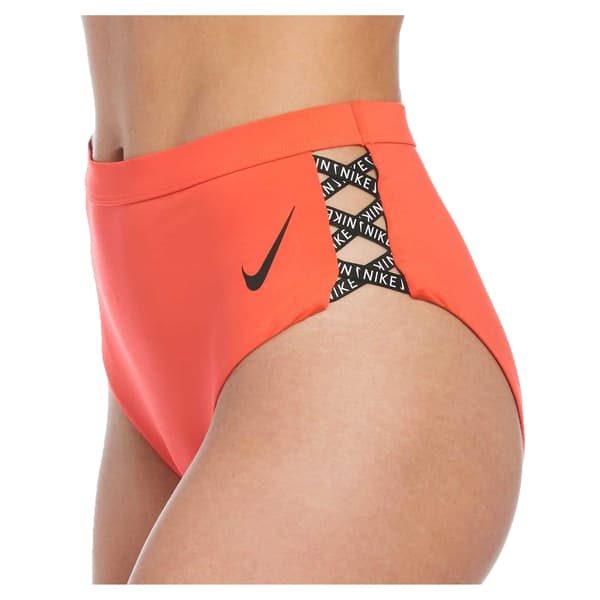 Nike Bikiniunderdelar med hög midja för damer