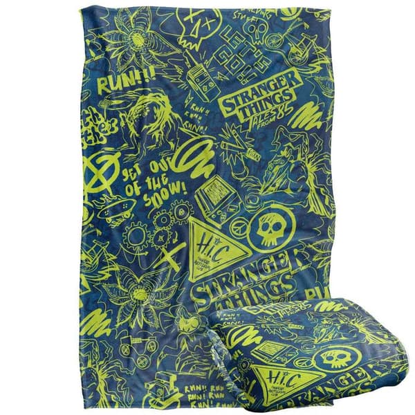 Stranger Things: Tales from ´85 Acid Wash Blanket