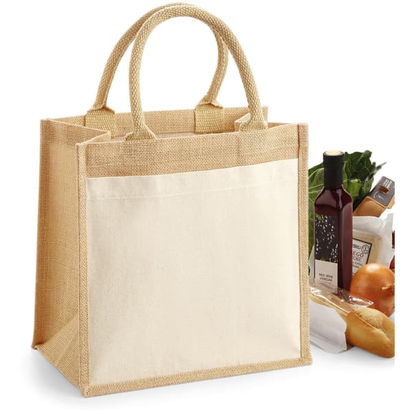 Westford Mill Pocket Jute Midi -kassi