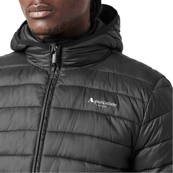 Aquascutum Mens Logo Puffer Jacket