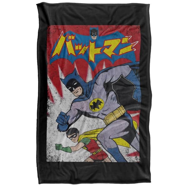 Batman Kanji Robin Throw