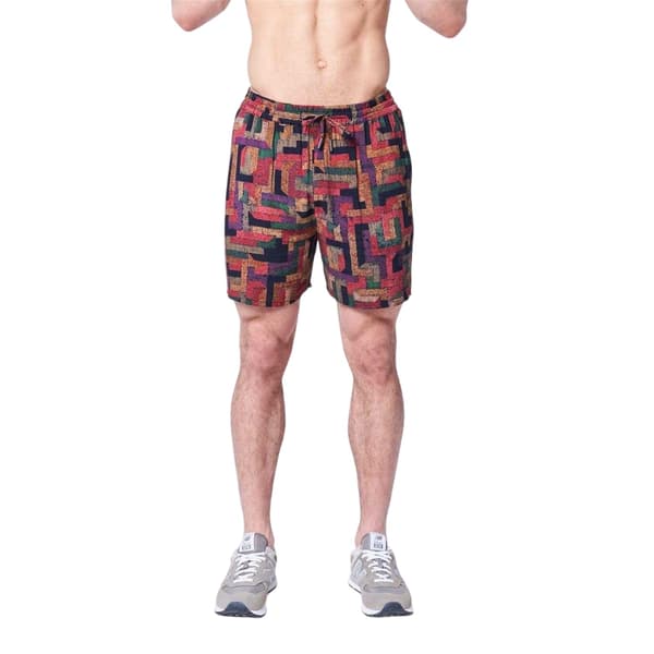 Native Youth Miesten Geometriset Shorts