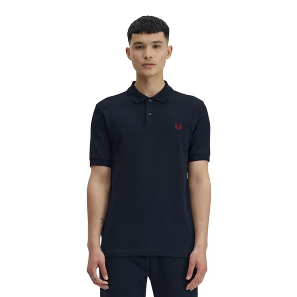 Fred Perry Pikétröja med logotyp i bomull för män