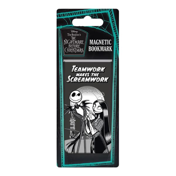 Nightmare Before Christmas Screamwork Magnetic Bookmark