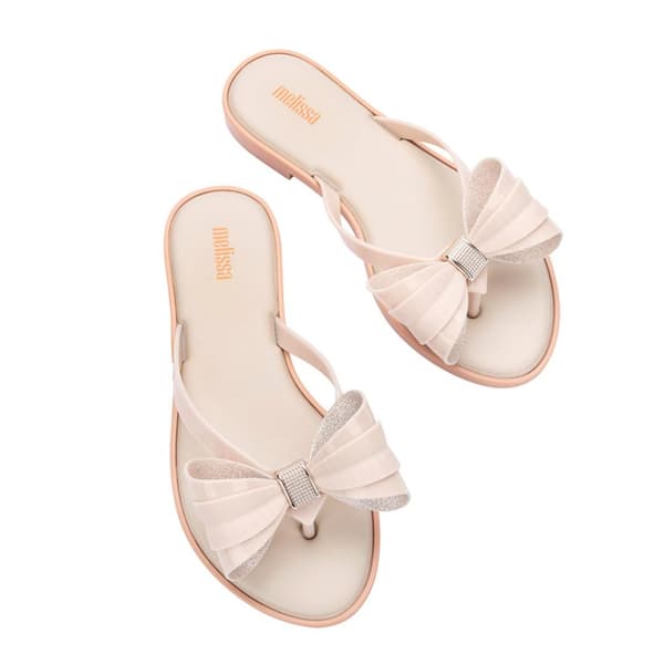 Melissa Flip-flops för damer med rosettdetalj