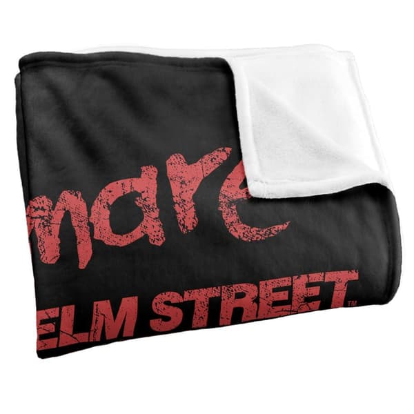 Nightmare On Elm Street Freddy Circle Soft Touch Blanket