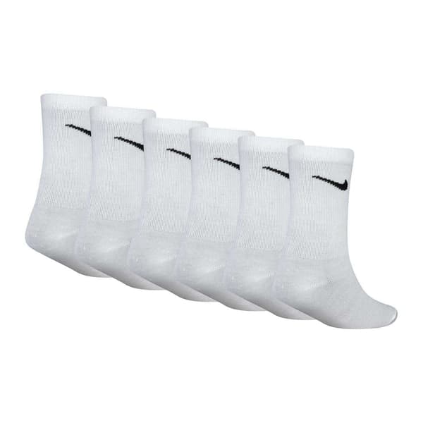 Nike Barn/Kids Logotyp Crew Strumpor (6-pack)