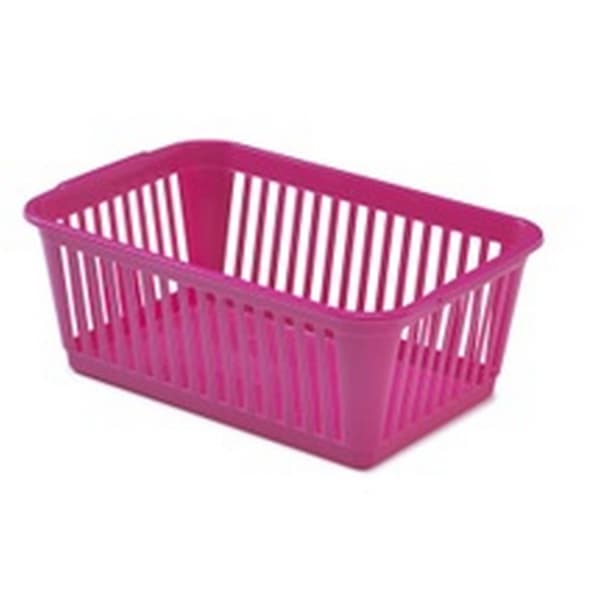 Praktisk korg medium blandade färger 30cm