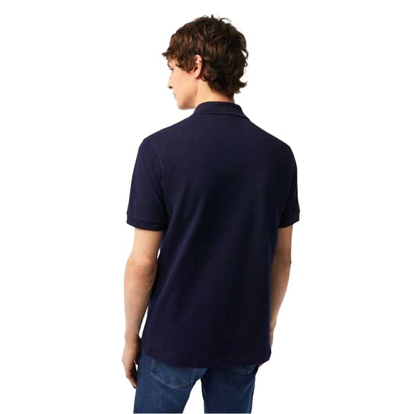 Lacoste Klassisk Kortärmad Pikétröja för Herr