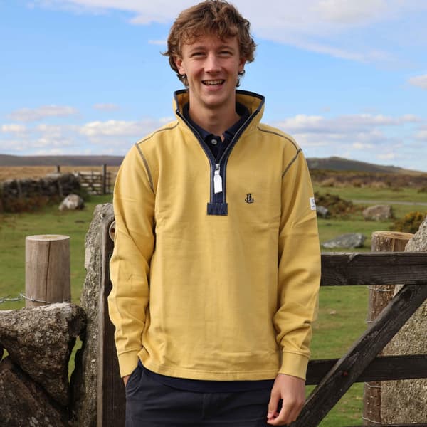 Lazy Jacks Mens Quarter Zip Sweatshirt