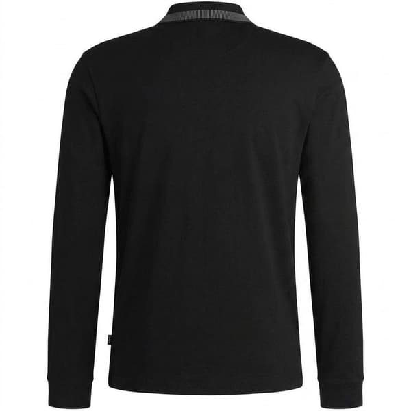 Boss Herr Regular Långärmad Pikétröja