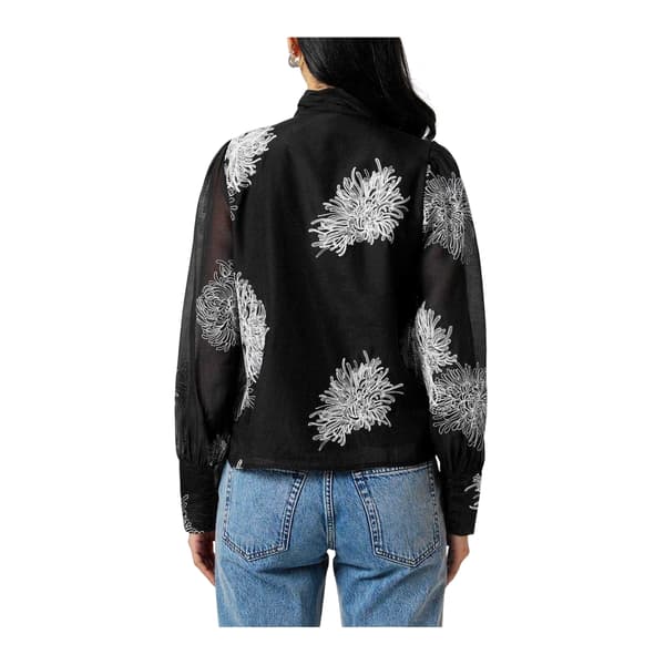 Vero Moda Dam Dula Blommig Blus med Puffärm
