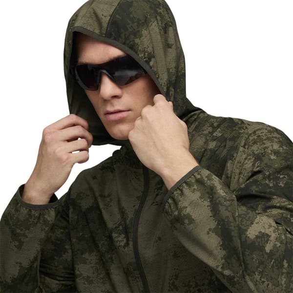 Puma Mens Monay Camo Hooded Jacket