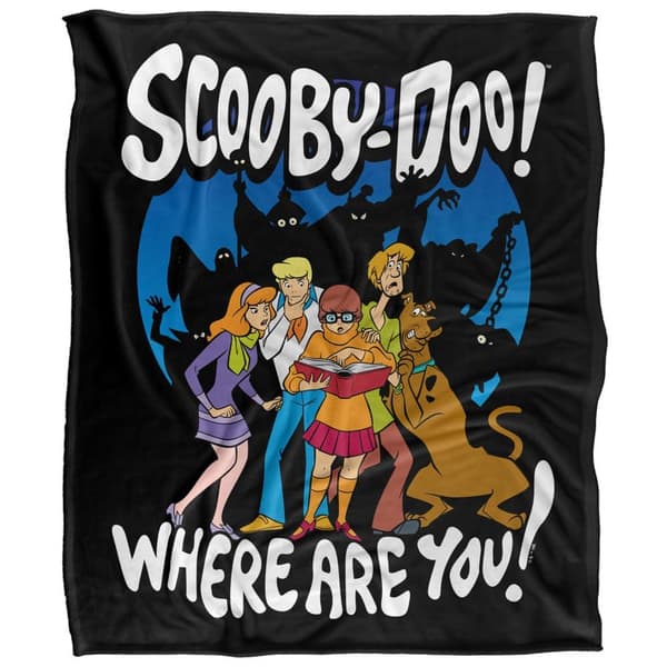 Scooby Doo Ghosts Mjuk Filt