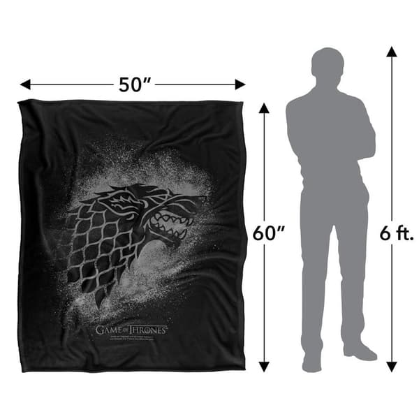 Game Of Thrones Stark -ääriviivapeitto