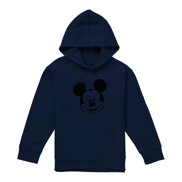 Disney Childrens/Kids Mickey Mouse Face Pullover Hoodie