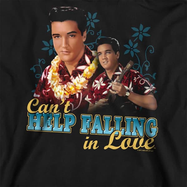 Elvis Presley Unisex Vuxen Cant Help Falling Tröja