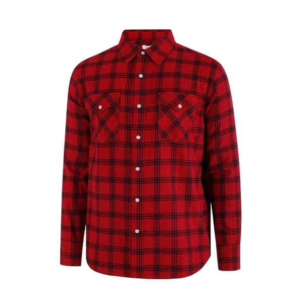 Lee Cooper Herrrutig långärmad skjorta
