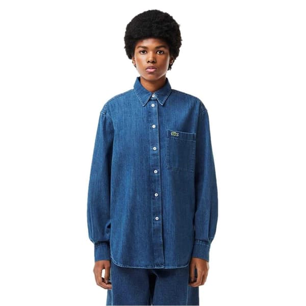 Lacoste Dam/Dam Jeansskjorta