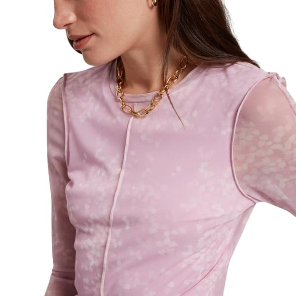 Ted Baker Dam/Dam Tryckt Mesh Slim T-shirt