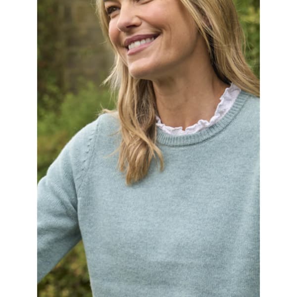 WoolOvers Womens/Ladies Classic Lambswool Crew Neck Jumper