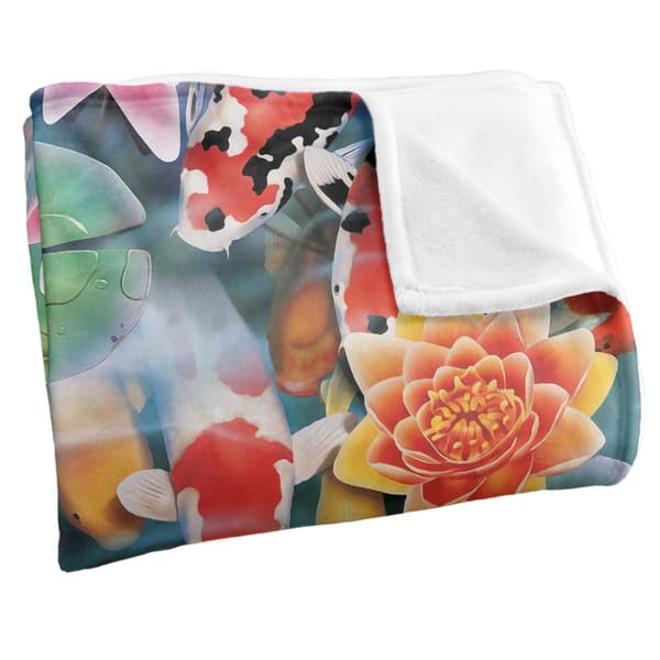 Royce McClure Silky Koi Fish Garden Supersoft Peitto