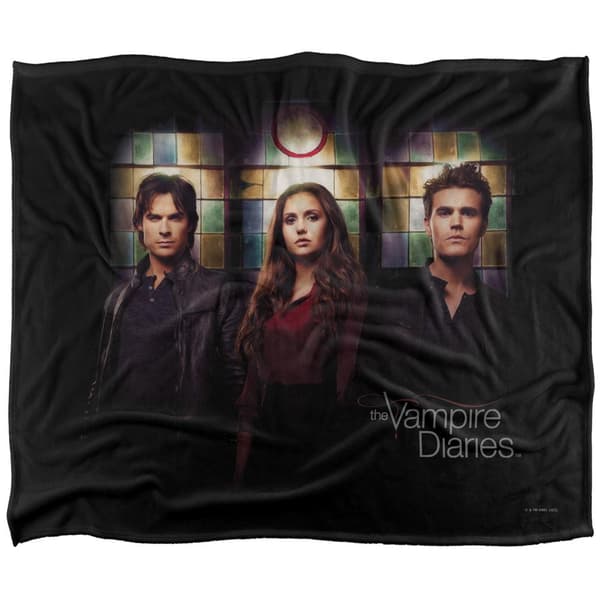 Vampire Diaries Group Pose Blanket