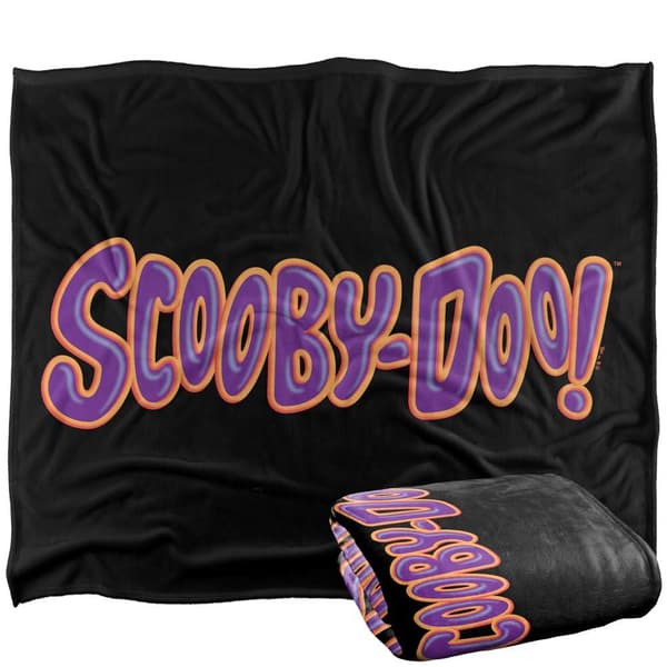 Scooby Doo Logo Supersoft Blanket