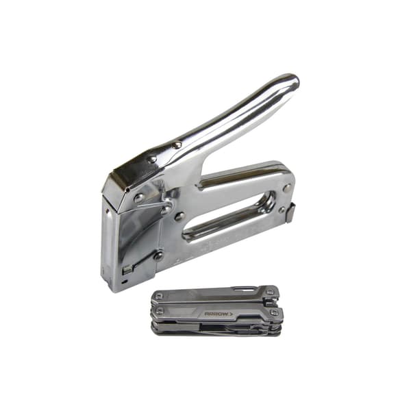 Arrow At50 Staple Gun With Free Multi Tool