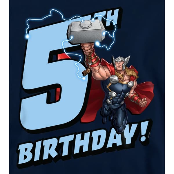 Marvel Barn/Kids Thor 5-årsdag Huvtröja