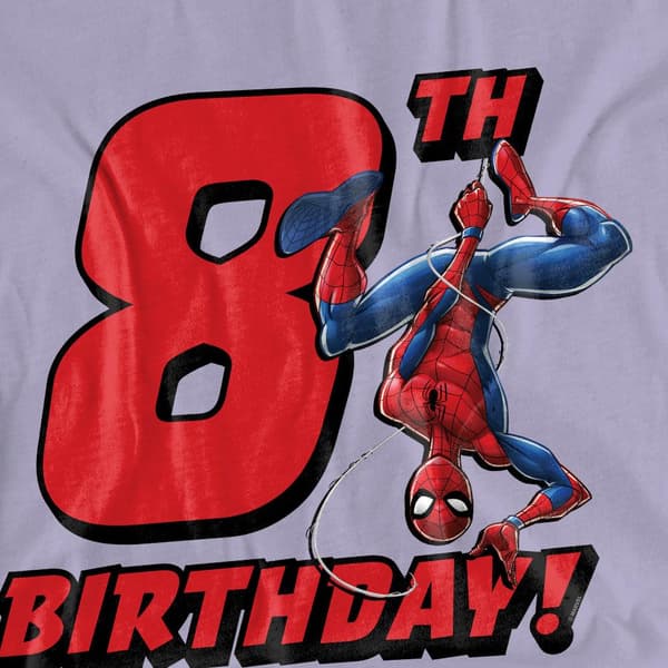 Spider-Man Dam/Dam 8-års T-shirt