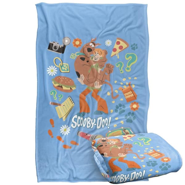 Scooby Doo Food Soft Touch Blanket