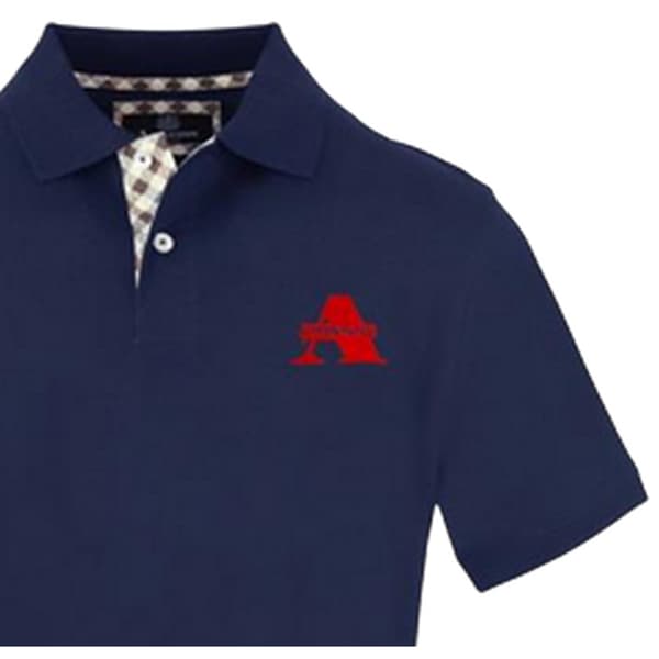 Aquascutum Herr Vävd Broderad Pikétröja