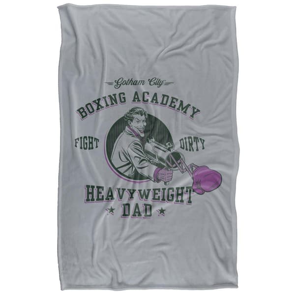 The Joker Arkham Asylum Soft Touch Fathers Day Blanket