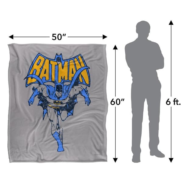 DC Logo Batman Blanket