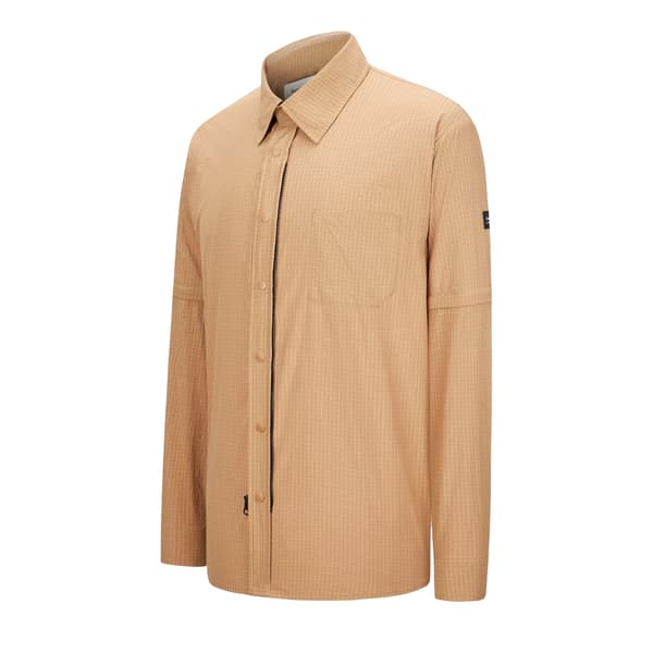 Firetrap Herr 3-i-1 Ripstop Konvertibel Skjorta