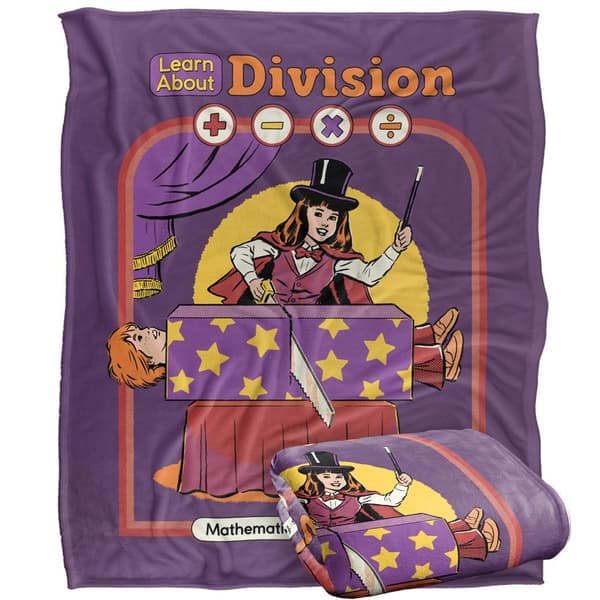 Steven Rhodes Learn About Division Soft Touch Blanket