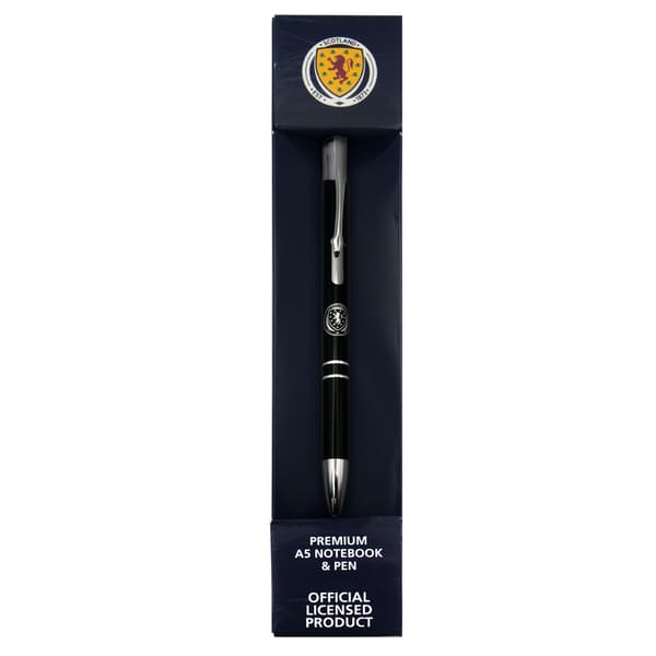 Scotland FA Crest A5 Notebook & Pen