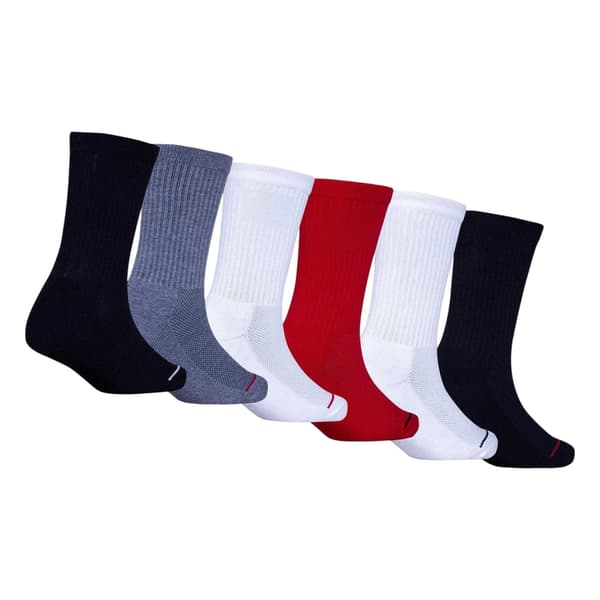 Nike Barn/Kids Legend Logo Crew Strumpor (6-pack)