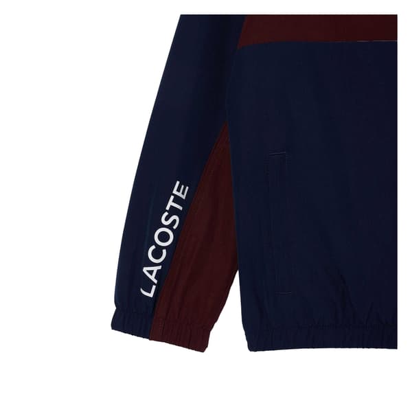 Lacoste Boys Embroidered Logo Hooded Jacket