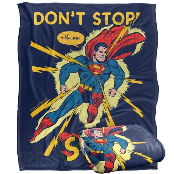 Superman It Tickles Blanket