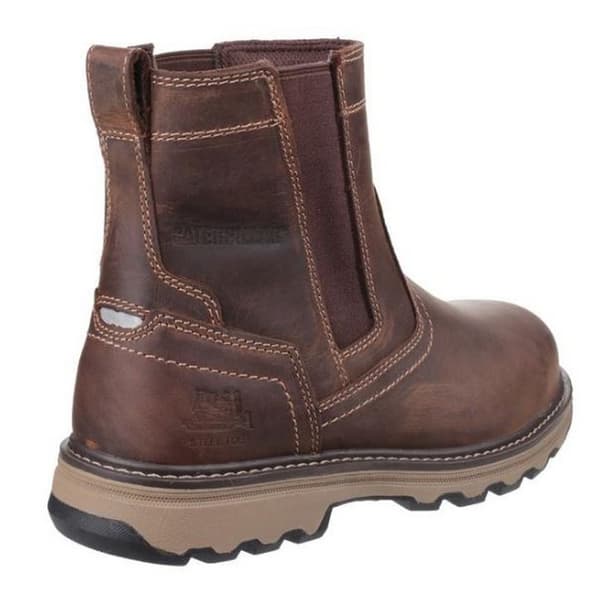 Caterpillar Unisex Pelton Säkerhetskängor i Läder